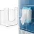 Piriuuo Wipes Dispenser, Wall-Mounted Wipes Holder for Bathroom Clear Wipe Dispenser Flushable Wipe