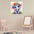 8-12 Decor(8x8 inch) Arttoplus Elephant Paint by Numbers Kit for Kids with Frame,Cute Kids Paint by Numbers Ages