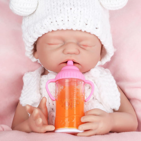Set Vollence Magic Baby Doll Bottles,Magic Doll Disappearing Milk and Juice, Baby Doll Accessories Toys Baby Doll