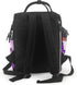 HCBPWVQA Backpack Daypacks Backpack Mommy Purple Flower Butterflies Diaper Bag with Changing Pad and Pacifier Holder