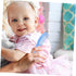 Set Gentle Dandruff Comb and Brush for Newborns in Blue