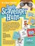 Family Scavenger Hunt Indoor Outdoor Game, 280 Cards, Ages 6+