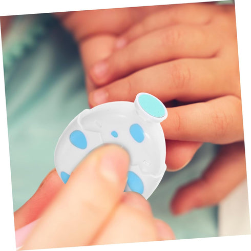 Trimmer NOLITOY Electric Nail Safe Nail Care for Cartoon Design Includes Grinding for Gentle Manicure