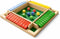 Pedolini Shut the Box Game Wooden - Travel Size 4 Way Close The