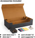 Venssu MTG Deck Box, Holds 5 Display Card Deck Boxes with Playmat, Trading Card Storage Box