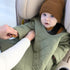 Coziest Buckle Me Baby Car Seat Blanket - Quilted Wearable Blanket with Sleeves - Ultra-Soft & Warm Minky - Jacket