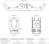 Mechanical Robot Arm Claw/Gripper (Black Mechanical Claw without Servo)