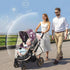 Summer Stroller Rain Cover, PVC Universal Clear Baby Travel Weather Shield for Waterproof Windproof Dustproof Pram