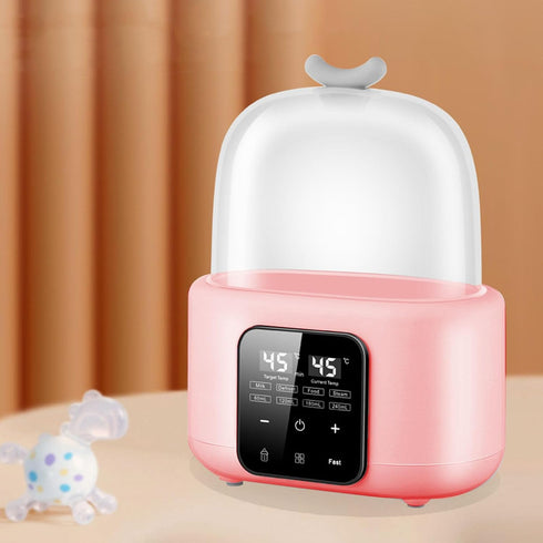 Portable Bottle Warmer,Smart Temperature Control Baby Milk Warmer, Multifunctional Baby Milk Heater and Food Thawing