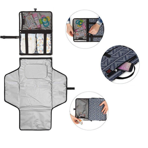 Generic Waterproof Foldable Changing Mat for Newborns