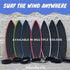Blue Bomber Finger Surfboard Mini Hand Surf Toy with Grip Tape & Leash | Pocket-Size Road Trip Gift for Kids, Skaters &