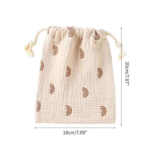 ZHENZQ Mommy-Bag Print Diaper Bag Dry Wet Bag for Diapers Nappy Drawstring Bag Baby Diaper Pocket Stroller