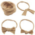 Qearl 60 Pack Soft Stretchy DIY Nylon Headbands, Hair Bands Bows DIY Accessory for Newborn Baby Girls