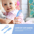 3sets Abaodam Bathing Comb and Brush for Boy Girl Safe and Material Multi-use Hair Care Kit for Newborns Includes
