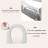 PandaEar Toilet Potty Training Seat with Step Stool Ladder, Comfortable Safe Potty Seat with Anti-Slip Pads Ladder