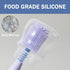 6-in-1 8 OZ, Travel Bottle Brush, Portable Travel Bottle Cleaner Kit with Small Bottle Brush Built in Drying Rack
