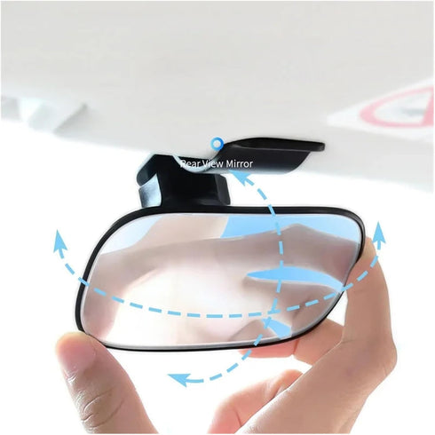 DZY135QQ 360 Monitor(2pcs) Rotates Car View Back Seat Mirror Car Mirror Facing Rear Ward Infant Care Square