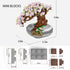 Building Blocks for Adults, Cherry Blossom Tree Building Toys, Bonsai Botanical Collection DIY Home Decoration Gifts