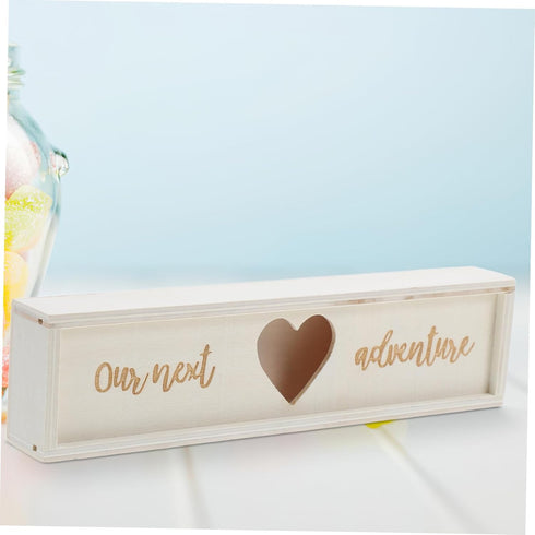 LIFKOME Wooden Pregnancy Test Kit Box Mom Gifts Unique Decorative Announcement Box for Women Sturdy and Elegant