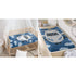 Cartoon Plane Crib Mattress Protector and Baby Changing Table Cover Set of