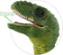 Velociraptor Dinosaur Toy Figurine with Moving Jaw, Detail Raptor Action Figure for Kids Birthday Gift, Green