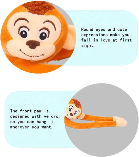 Hanging Monkey Stuffed Animals for Kids and Adults - 27 Inches