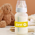 Yibanda 15PCS Personalized Baby Bottle Labels for Daycare Custom Water Bottle Name Bands Customized Engraved Reusable