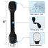 Fursafe&Q Cabinet Locks Baby Proofing, Child Safety Strap Locks Adhesive Black - Child Proof Fridge Lock Drawer Door
