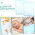VICASKY 10-Pack Extra Thick Disposable Changing Pads for Leak Protection - Non-Slip Design