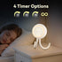 30 32 4 Easysleep Portable Sound Machine for Baby Adult White Noise Machine with Soothing Sounds Volume Levels Timer