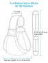 3D 33 lbs, Baby Sling Carrier, Cotton and Breathable Mesh, Ergonomically Adjustable Baby Carrier Newborn to Toddler