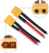 10 Pairs XT60 Plug Female and Male Connector with 12AWG Silicon Wire for RC Lipo Battery Cable Drone