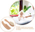 Set Newborn Baby Hair Brush and Comb Bath Brush Scalp Brush for Soft Hair