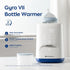 Warmer,10-in-1 Bc Babycare Bottle Fast Baby Milk Warmer with Smart Temperature Control, Rotating Heating, Bottle
