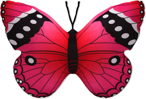 CHELEI2019 15.7" Pink Butterfly Pillow Plush Toy, Stuffed Animal Gift for Kids
