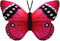CHELEI2019 15.7" Pink Butterfly Pillow Plush Toy, Stuffed Animal Gift for Kids