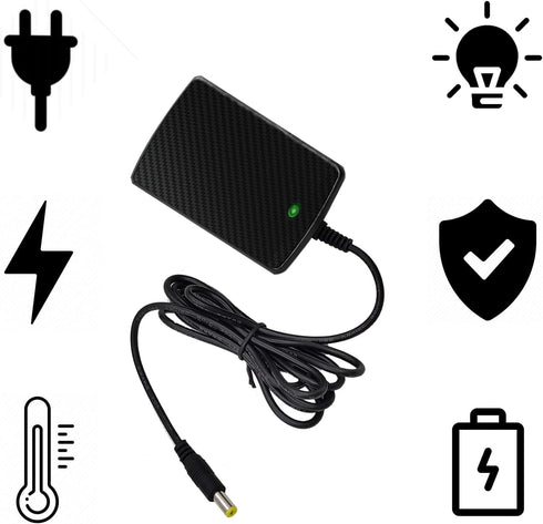 12V Charger for Kids Ride On Car Toys, Universal Battery Charger for Wrangler SUV Kid Trax Dynacraft Electric Cars
