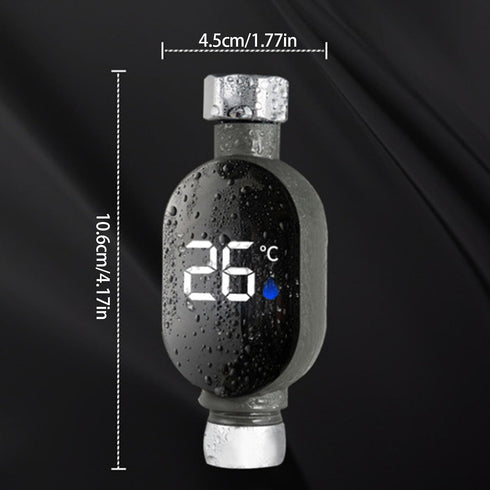 DIMITU Shower Temperature Meter LED Digital Display Temperature Gauge Household Water Thermometers Waterproof Bath