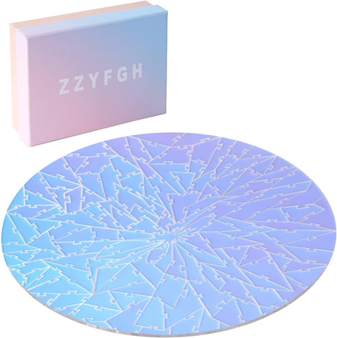 ZZYFGH Unique Jigsaw Puzzle, Impossible Challenge 141 Pieces Round Broken Color Changing