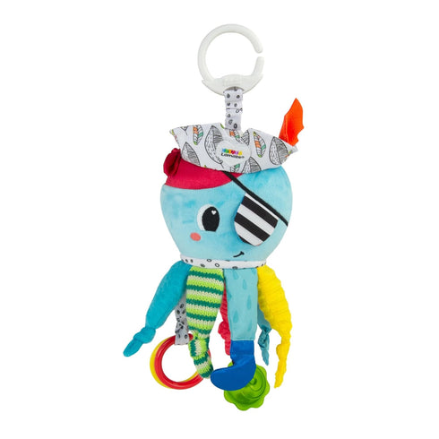 Lamaze Clip On Car Seat and Stroller Toy - Captain Calamari -