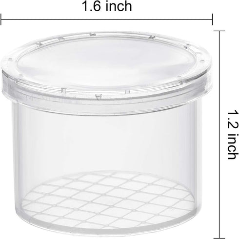 Coopay 16 Pieces Bug Viewer, Critter Insect Cage Magnifying Container, Science Nature Exploration Tools