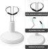 Toddmomy 4Pcs Mini Doll Toy Display Stand, Doll Support Holder for Window Display Decoration