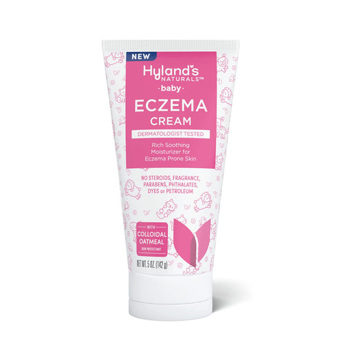 Hyland's Naturals Baby Eczema Cream, Rich Soothing Moisturizer for Eczema Prone Skin, 5 ounce