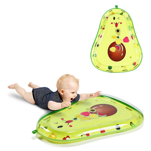 ZHUYNXIR (33 26 inch) Baby Water mat, Infant Toys, Inflatable Play Mat Water Mat Baby Toys, Fun Early Development