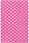 Emelivor Pink Checkered Toddler Crib Sheets for Boys Girls Fitted Crib Sheet Breathable
