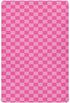Emelivor Pink Checkered Toddler Crib Sheets for Boys Girls Fitted Crib Sheet Breathable