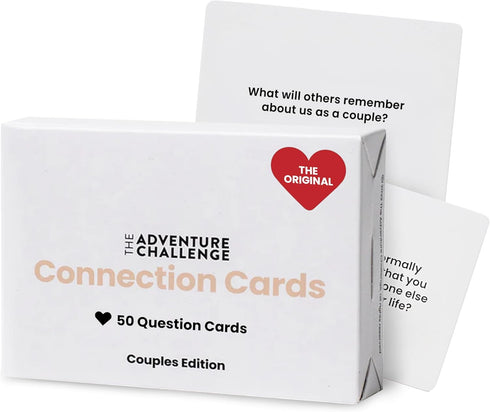Couples Connection Cards 50 Conversation Starters for Date Night, Marriage Counseling, or
