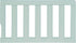 Sweetpea Baby Rose/Tiana Convertible Crib Toddler Guard Rail
