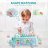 5-in-1 1 6-12-18 1st Hammer Baby School Bus Xylophone Toys for Year Old Girl Gifts, Educational Baby Toy Month