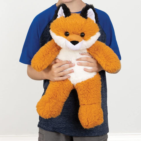 Vermont Teddy Bear Stuffed Fox - Oh So Soft Plush Toy for Kids, Red, 18 Inch